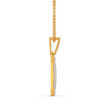 Nooks of Three Diamond Pendants