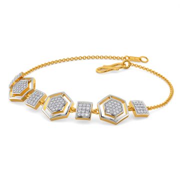 Sharp Gussets Diamond Bracelets