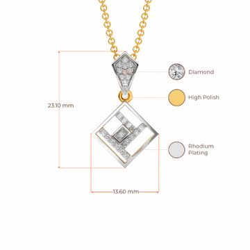 Space O' Case Diamond Pendants