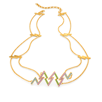 Colour Flash Gemstone Necklaces