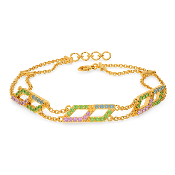 Spectrum Gemstone Bracelets