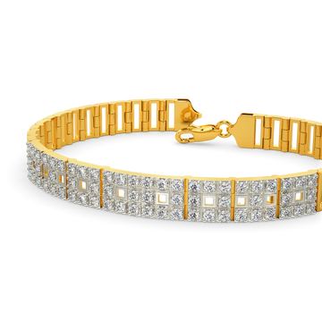 Tartan it Up Diamond Bracelets For Men