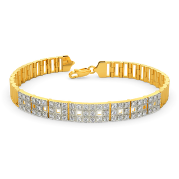 Tartan it Up Diamond Bracelets For Men