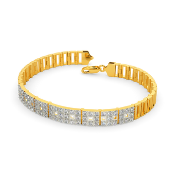 Tartan it Up Diamond Bracelets For Men