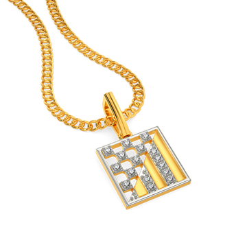 Tartan Thursdays Diamond Pendants For Men
