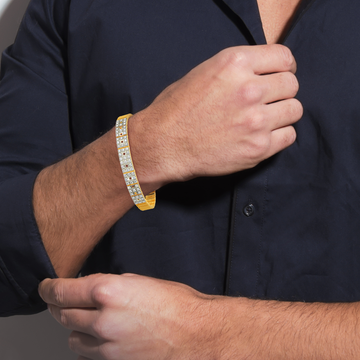 Tartan it Up Diamond Bracelets For Men