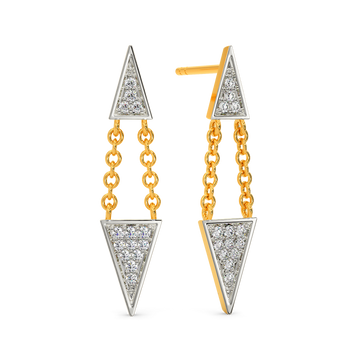 String Mania Diamond Earrings