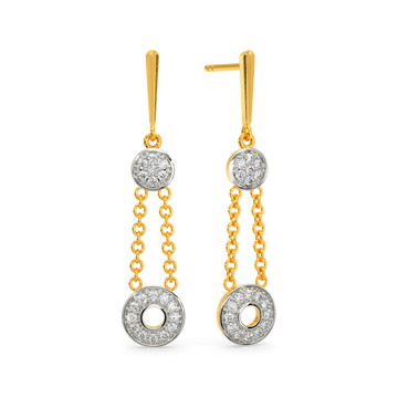 String Show Diamond Earrings