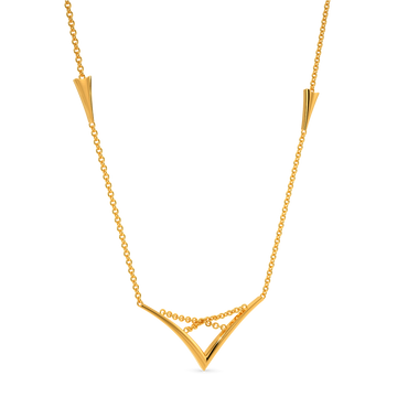 Unfetterd Love Gold Necklaces