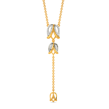 Tulip Daze  Diamond Necklaces