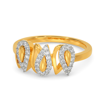 Tulip Story Diamond Rings