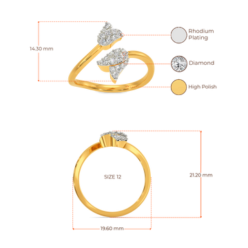 Tulip Saga Diamond Rings