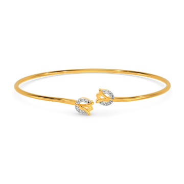 Crazy About Tulips Diamond Bangles