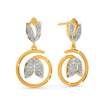 Just Tulips Diamond Earrings