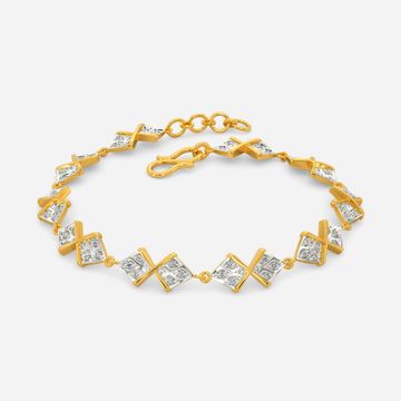 Knit-It-Up Diamond Bracelets