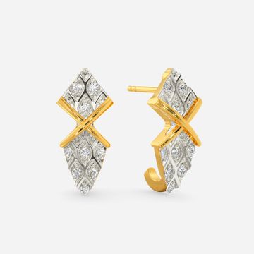 Knit-It-Up Diamond Earrings