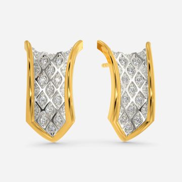 Knit Grit Diamond Earrings