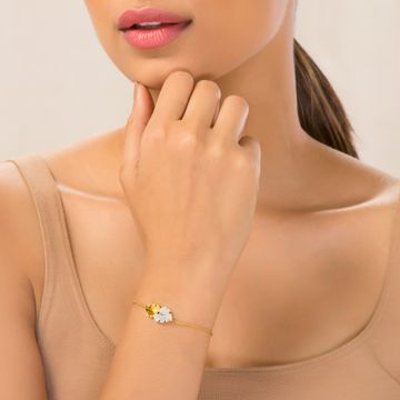 Frond 2 Flaunt Diamond Bracelets