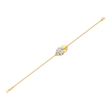 Frond 2 Flaunt Diamond Bracelets