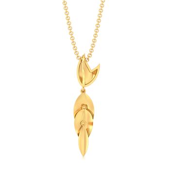 Wing-o-Spring Gold Pendants