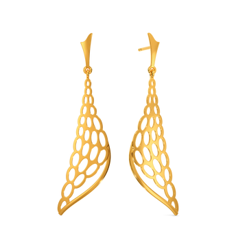 Knit O Jay Gold Earrings