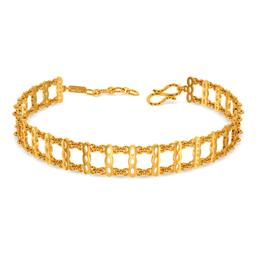 Nesh Mesh  Gold Bracelets