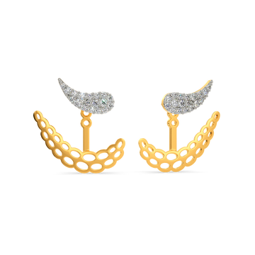 Knit Magic Diamond Earrings