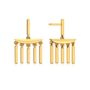 Colosseum Craft Gold Earrings