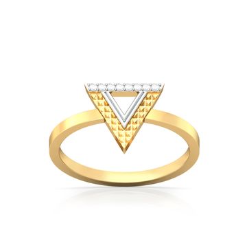 Pyramid Play Diamond Rings