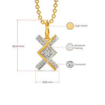Tweed Calling Diamond Pendants
