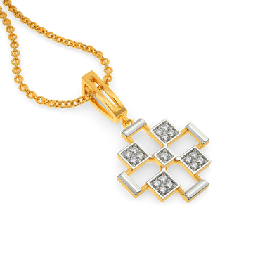 Like The Tweel Diamond Pendants