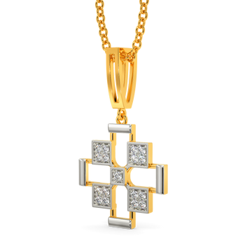 Like The Tweel Diamond Pendants
