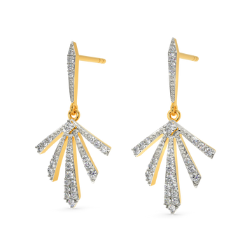 Spinnin To Pop Diamond Earrings