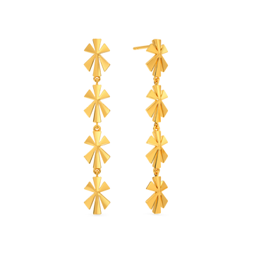 Iconic Nineties Gold Earrings