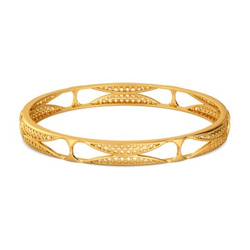 Totally Tulle Gold Bangles