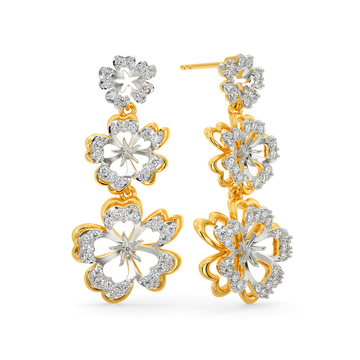 Fleur Beauty Diamond Earrings