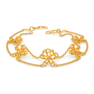 Blooming In Gold Bracelets