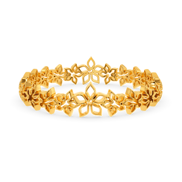 High On Tropics Gold Bangles