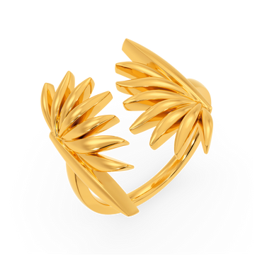 Your Tropical Escape Gold Rings