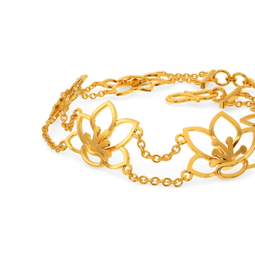 Queen Of The Tropics Gold Bracelets