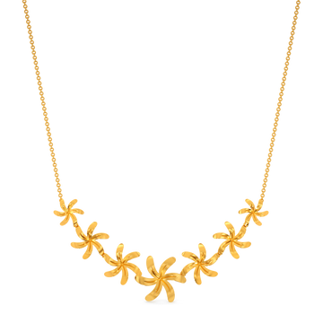 Song Of The Jasmine Gold Necklaces
