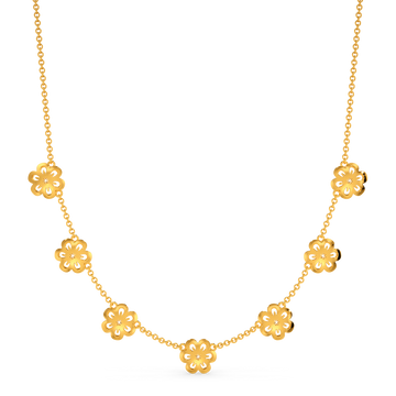 Tropical Carnival Gold Necklaces