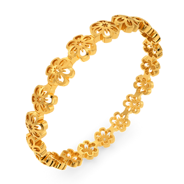 Tropical Carnival Gold Bangles