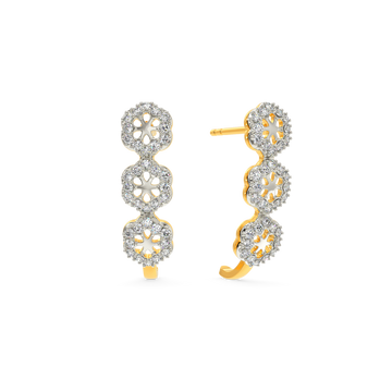 Tropical Party Diamond Earrings