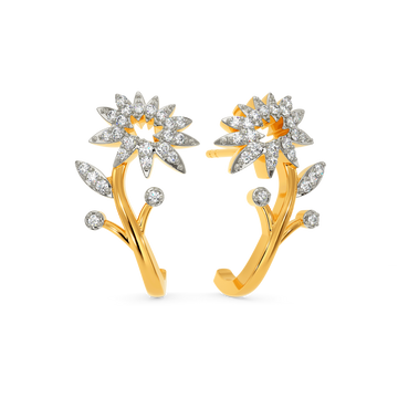 Tropical State Of Mind Diamond Earrings
