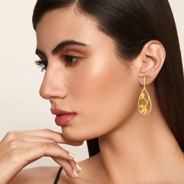 Exotica Gold Earrings