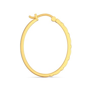 Basket Knits Gold Earrings
