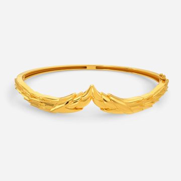 Serpent's Arrow Gold Bangles