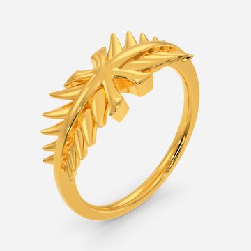 Dragon Wings Gold Rings