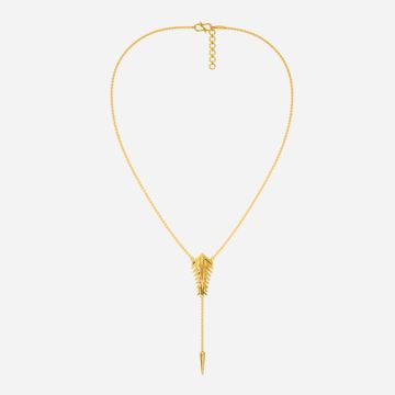 Dragon Wings Gold Necklaces